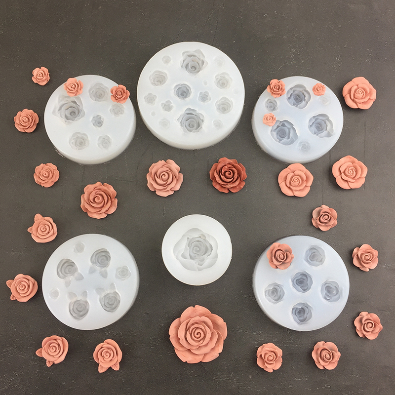 Soap Making Tutorial - 3D Rose Flower Shape Leaf Silicone