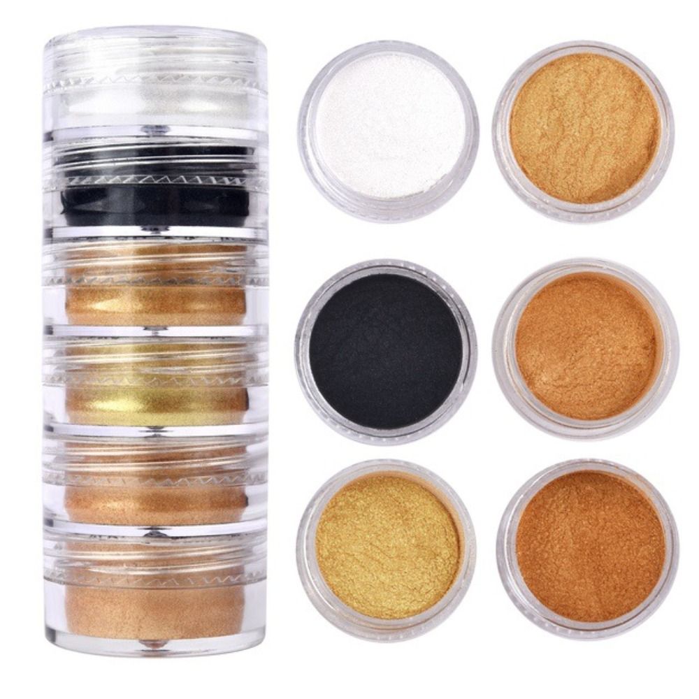 Soap Making Art - 6 Colors/Set Glitter Mica Powder New