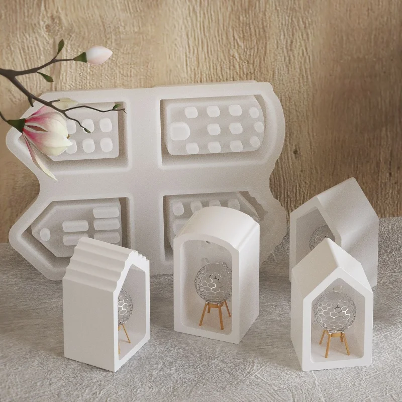 Art House Shape Resin Silicone - đánh giá và giá Soap Making Art
