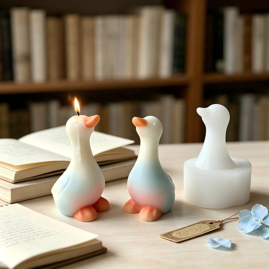 New 3D Duck Silicone Mold, DIY - đánh giá và giá Soap Making At Home