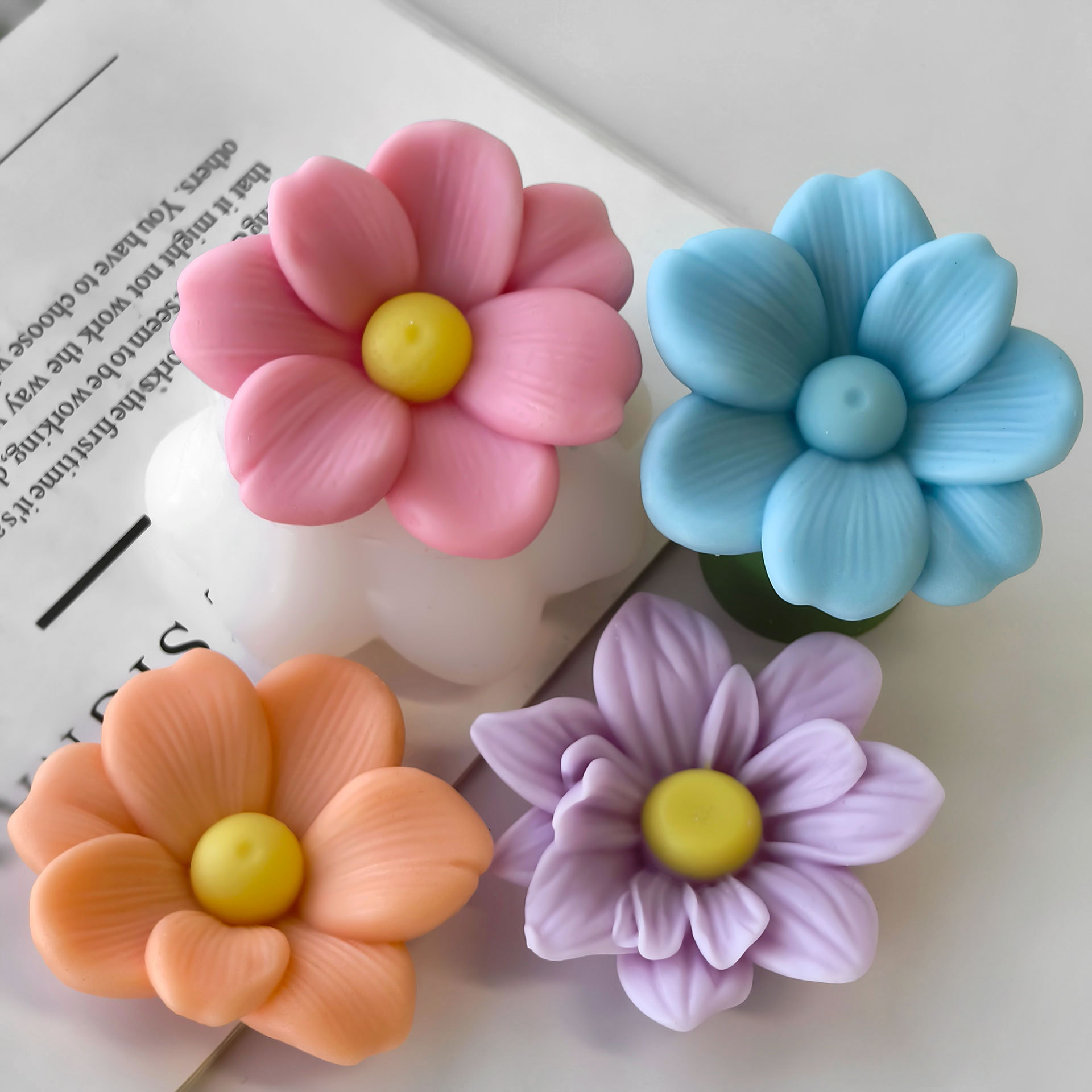 DIY Flowers Aroma Candle Silic - đánh giá và giá Soap Making At Home