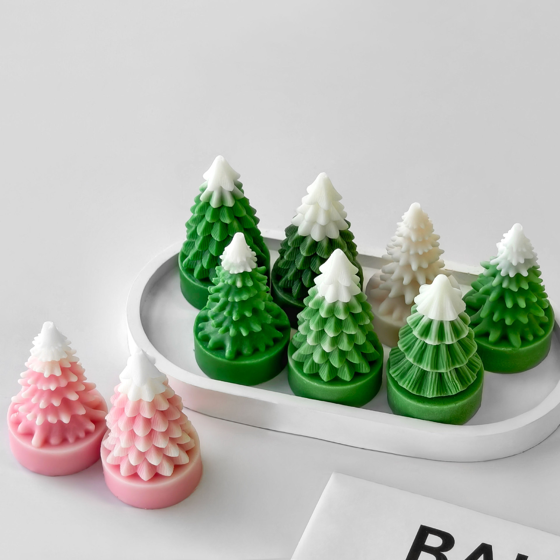 DIY Mini Christmas Tree Silico - đánh giá và giá Soap Making At Home