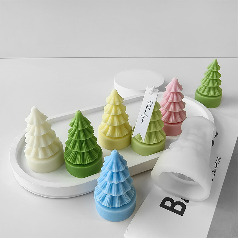 DIY Mini Christmas Tree Silico - đánh giá và giá Soap Making At Home