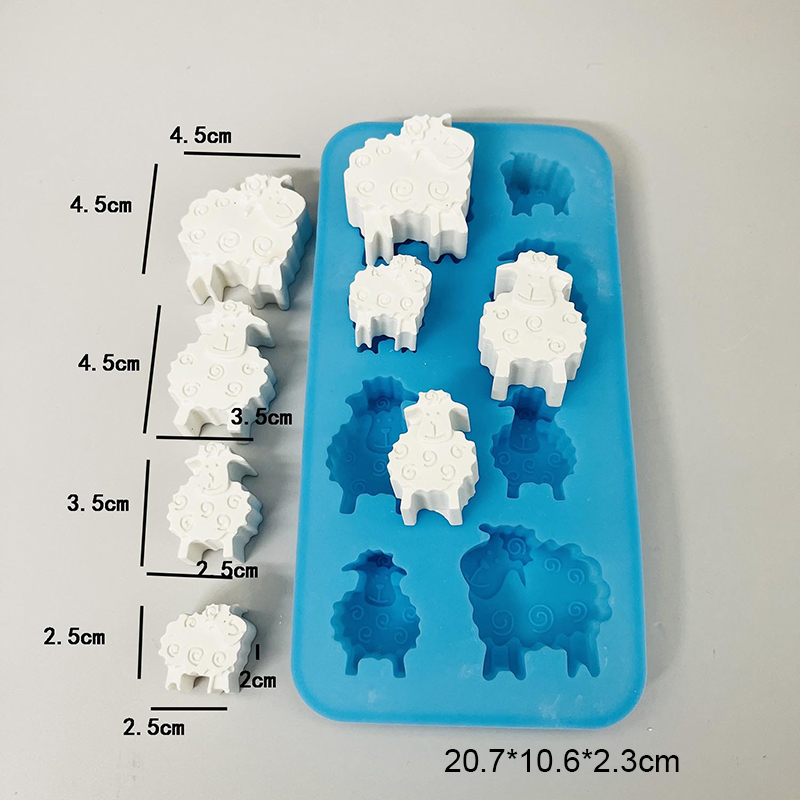 Sheep Silicone Mold For Soap M - đánh giá và giá Soap Making Art