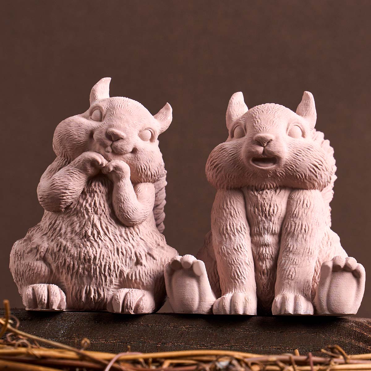 3D Squirrel Candle Mold DIY Cu - đánh giá và giá Soap Making Art