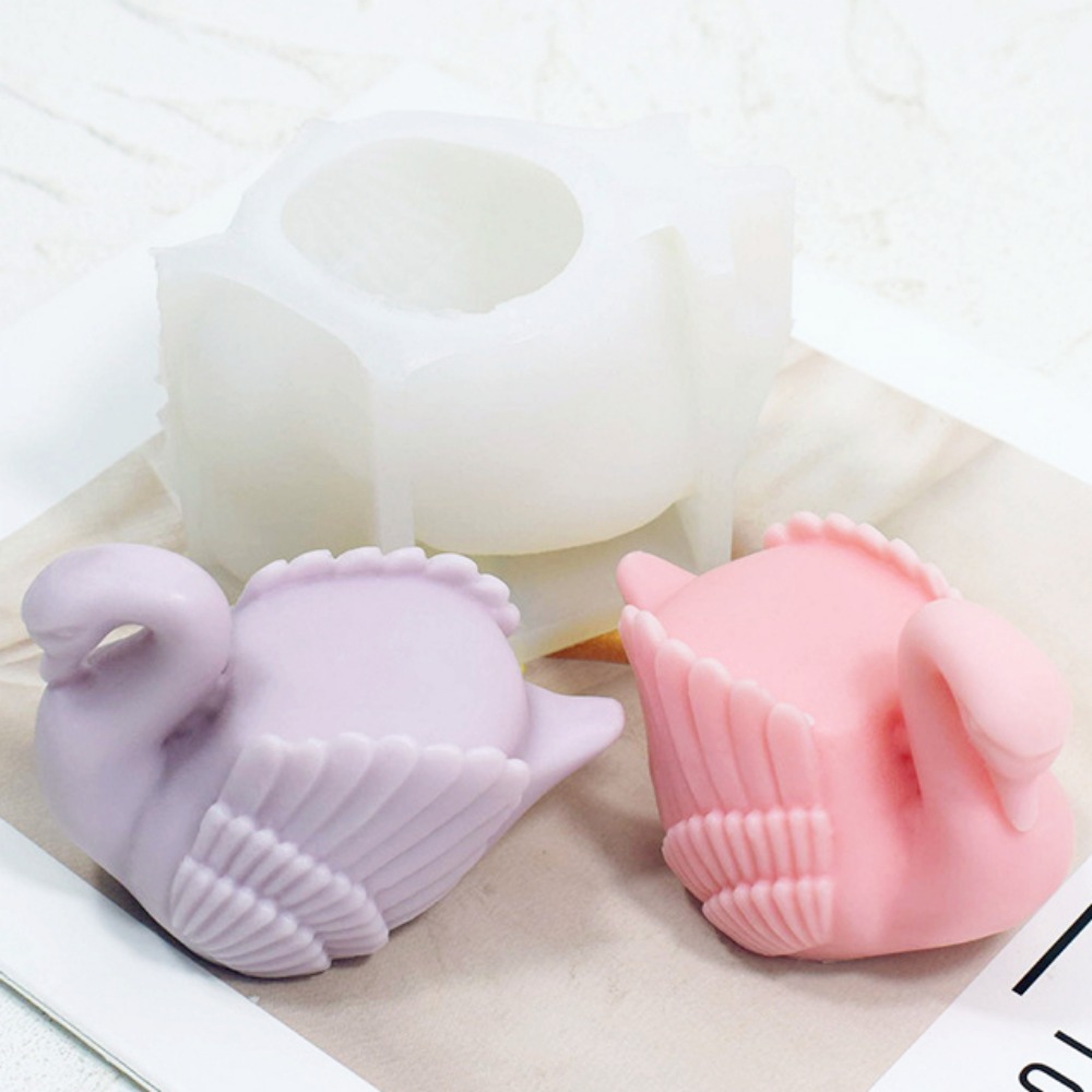 White Swan Silicone Candle Mou - đánh giá và giá Soap Making Art