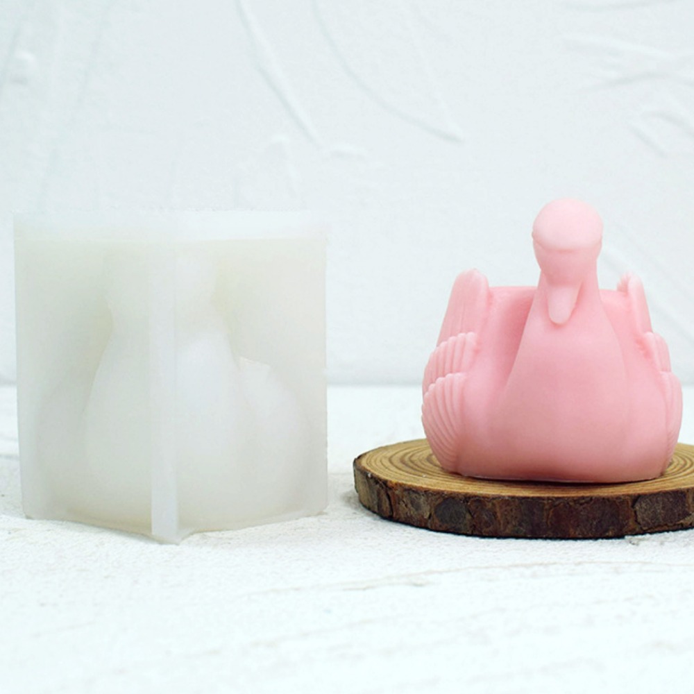 White Swan Silicone Candle Mou - đánh giá và giá Soap Making Art