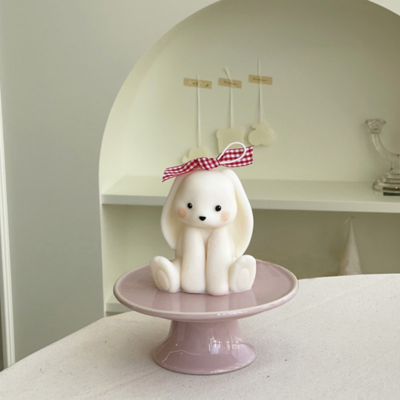 Sitting Rabbit Silicone Candle - đánh giá và giá Soap Making At Home