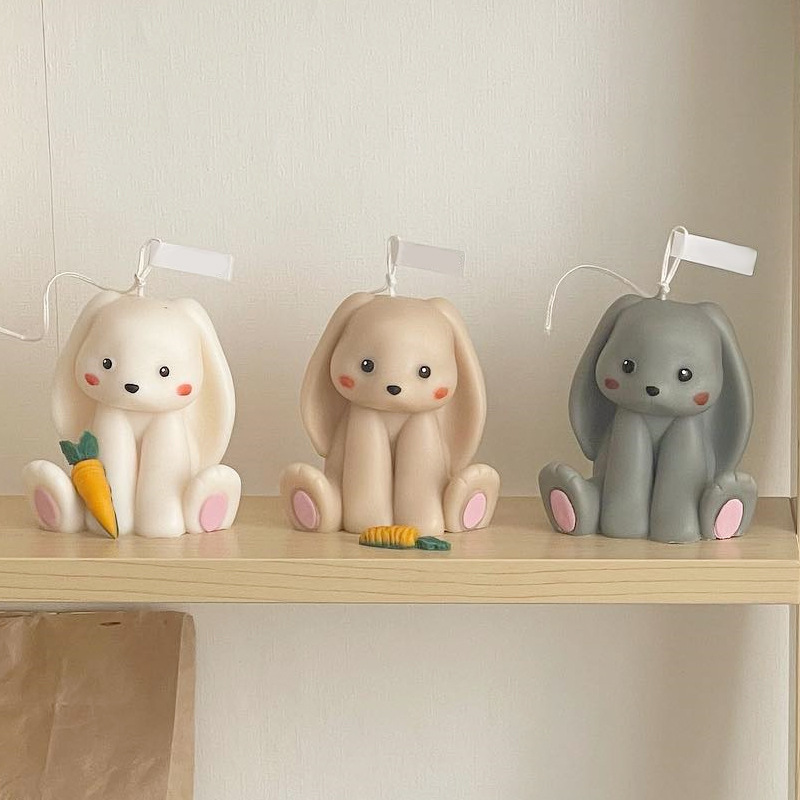 Sitting Rabbit Silicone Candle - đánh giá và giá Soap Making At Home