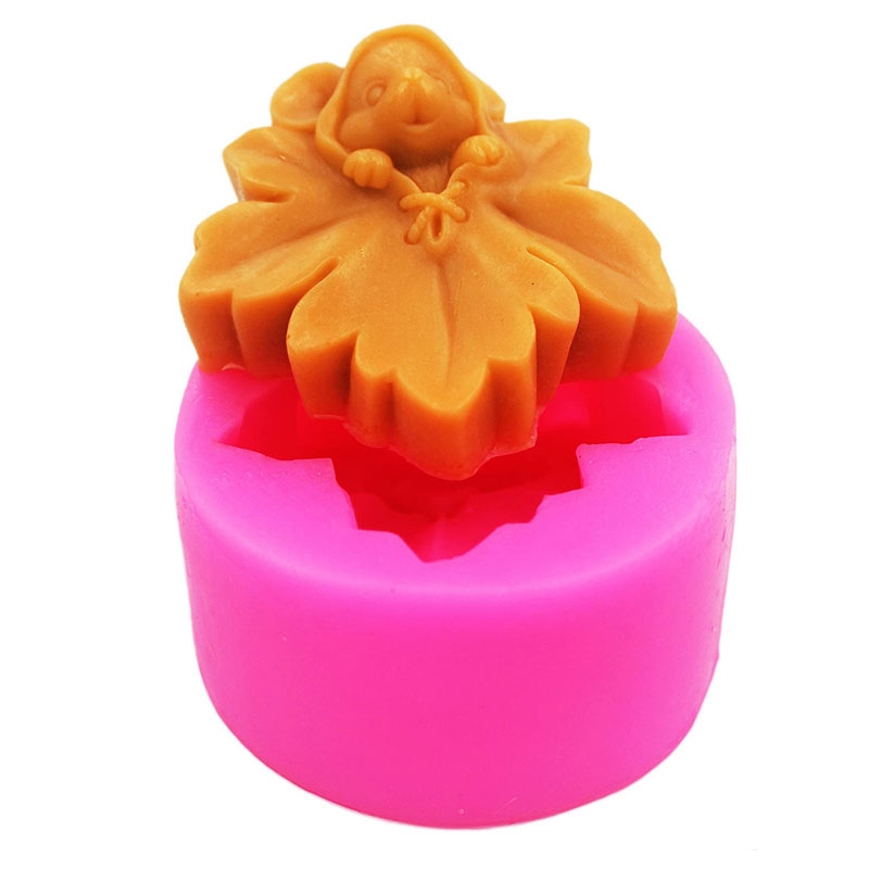 1Pcs 3D Maple Leaf mice Mould  - đánh giá và giá Soap Making Art