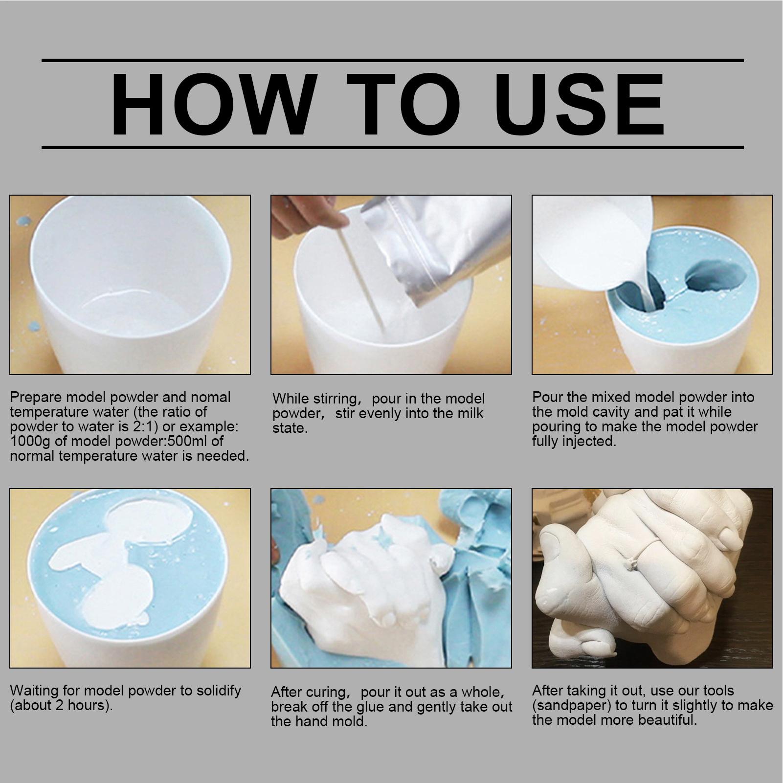 Baby Hand And Foot Casting Kit - đánh giá và giá Soap Making Tutorial