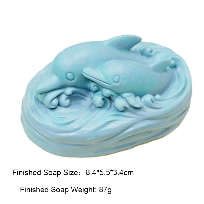 1Pcs Dolphin Craft Art Silicon - đánh giá và giá Soap Making Art