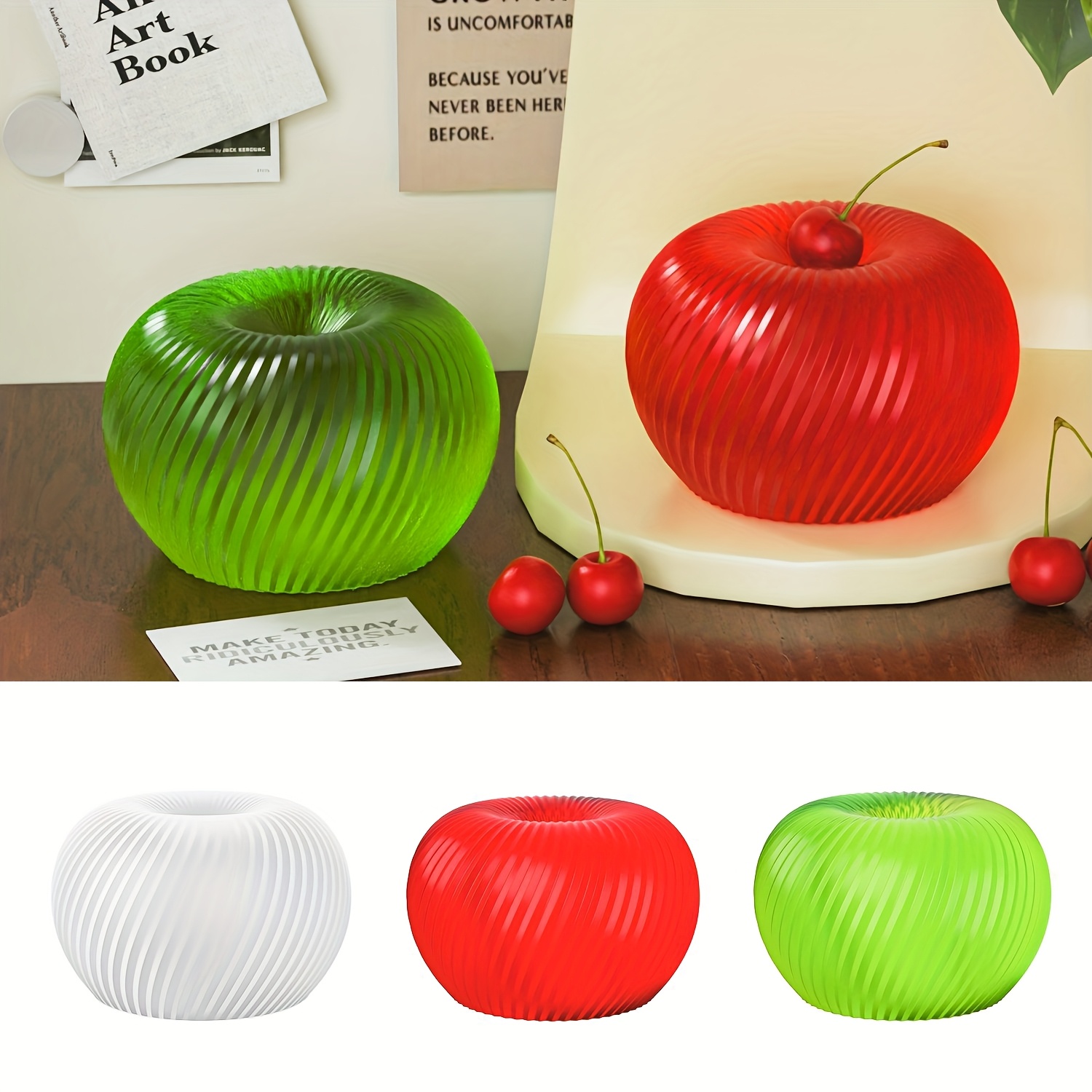 A trendy red apple silicone mo - đánh giá và giá Soap Making Tutorial