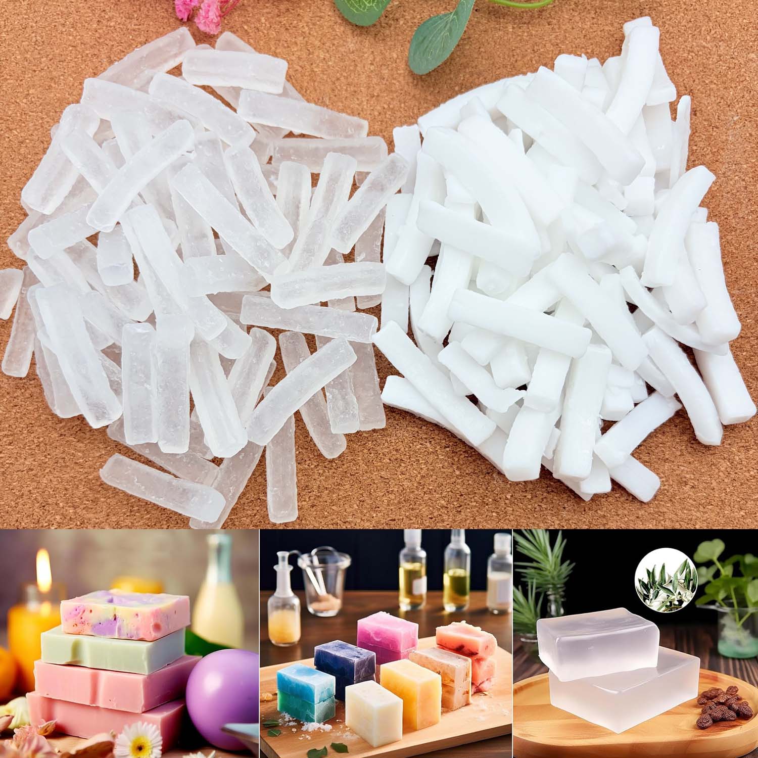 250G of Clear Soap Base Soap M - đánh giá và giá Soap Making Kit Organic