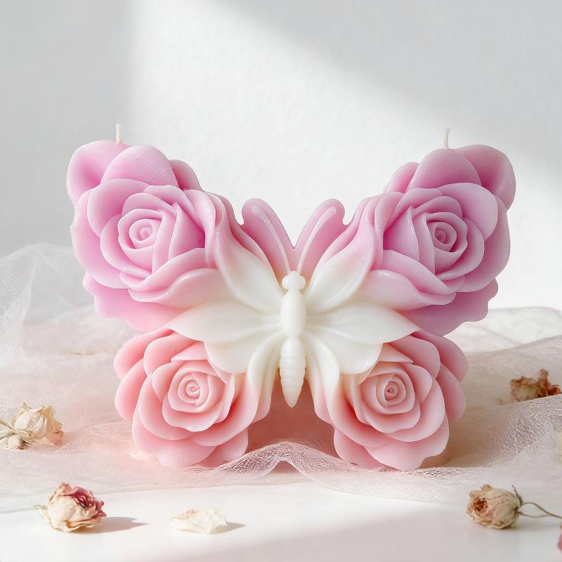 DIY Rose Butterfly Form Silico - đánh giá và giá Soap Making Tutorial