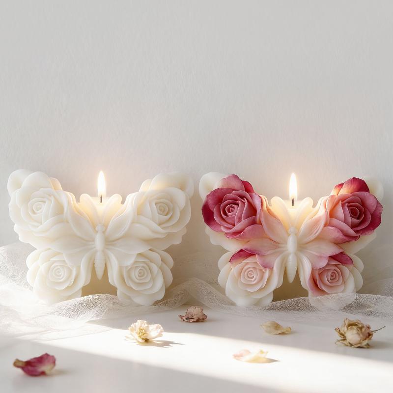 DIY Rose Butterfly Form Silico - đánh giá và giá Soap Making Tutorial