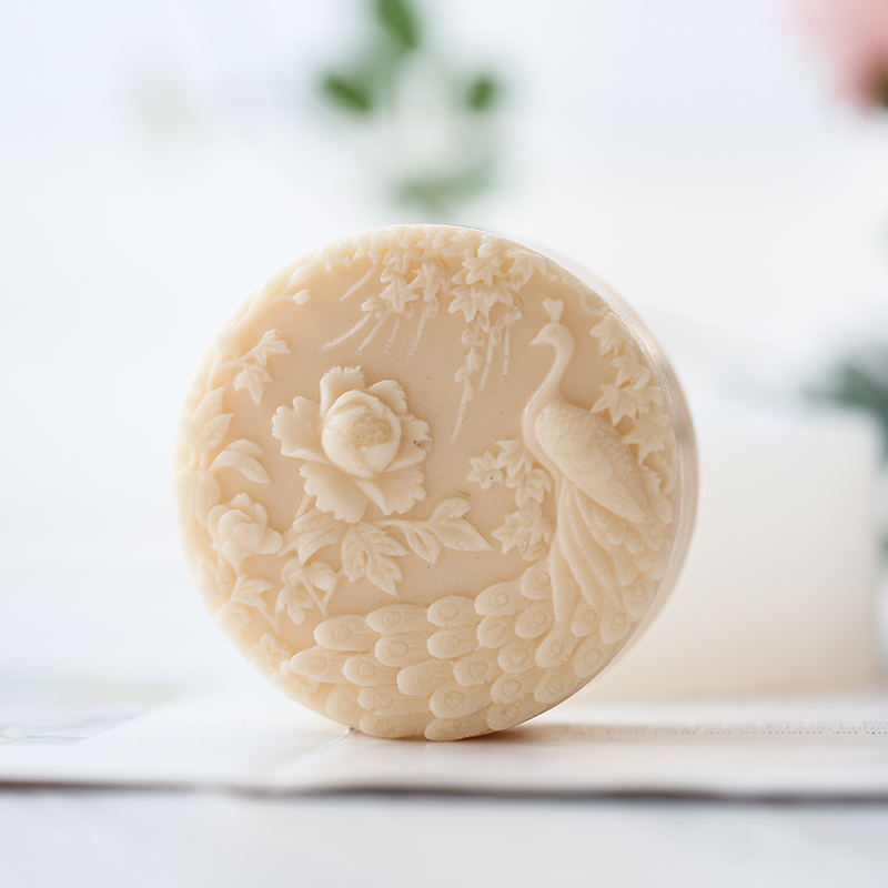 Chim Công Họa Tiết Hoa Xà Phồn - đánh giá và giá Soap Making Art