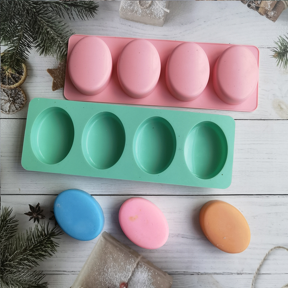 4 Sâu Răng Hình Bầu Dục Xà Phò - đánh giá và giá Soap Making Art
